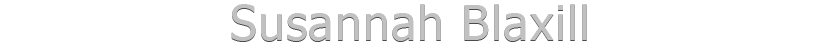 Susannah Blaxill
